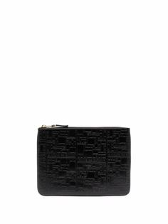 Comme Des Garçons Wallet клатч с тисненым логотипом