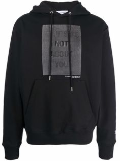 Helmut Lang худи с надписью из коллаборации с Hank Willis