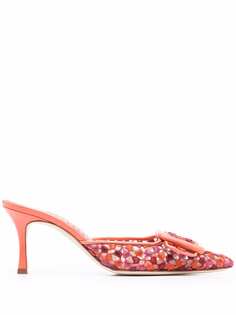 Manolo Blahnik мюли Maysale