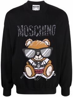 Moschino свитер Teddy Bear