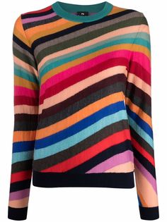 PS Paul Smith джемпер Swirl вязки интарсия