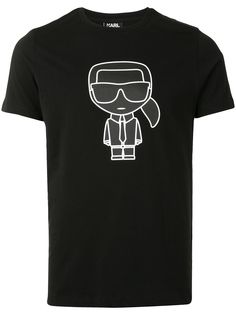 Karl Lagerfeld футболка с принтом K/Ikonik