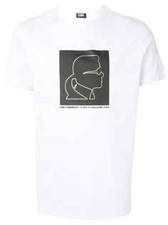 Karl Lagerfeld футболка с логотипом