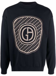 Giorgio Armani джемпер с логотипом