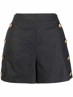 Boutique Moschino шорты с тиснеными пуговицами