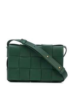 Bottega Veneta сумка через плечо Cassette с плетением Intrecciato
