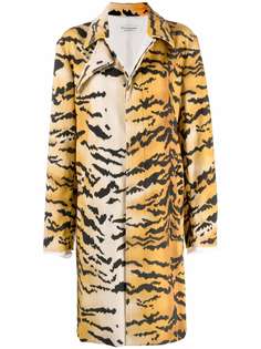 Philosophy Di Lorenzo Serafini пальто миди с тигровым принтом