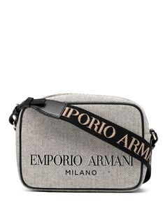 Emporio Armani сумка через плечо с логотипом