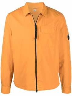 C.P. Company куртка-рубашка на молнии с линзой