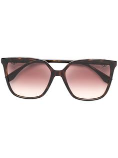 Fendi Eyewear солнцезащитные очки в массивной оправе