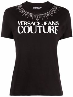 Versace Jeans Couture футболка с логотипом