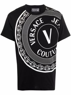 Versace Jeans Couture футболка с логотипом