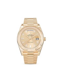 Rolex наручные часы Day-Date pre-owned 40 мм 2021-го года