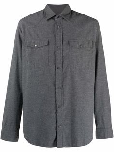 Dondup рубашка с нагрудными карманами