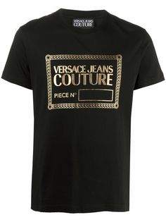 Versace Jeans Couture футболка с логотипом