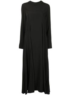 Victoria Victoria Beckham длинное платье с разрезом