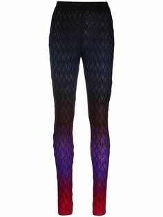 Missoni брюки кроя слим с эффектом градиента