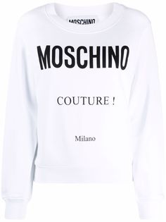 Moschino толстовка с логотипом