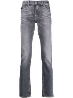 7 For All Mankind узкие джинсы с заниженной талией