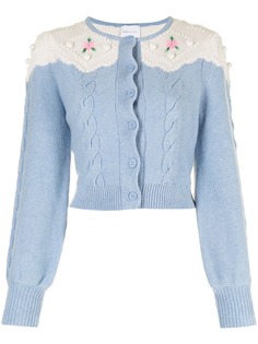 Alice McCall кардиган с цветочной вышивкой