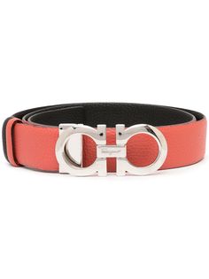 Salvatore Ferragamo двусторонний ремень с пряжкой Gancini