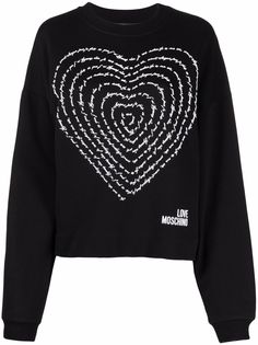 Love Moschino толстовка с логотипом