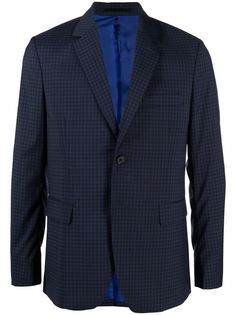 PAUL SMITH пиджак в клетку гингем
