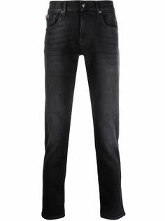 7 For All Mankind джинсы кроя слим с заниженной талией