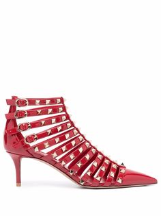 Valentino Garavani туфли Rockstud с ремешками