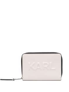 Karl Lagerfeld кошелек на молнии с логотипом
