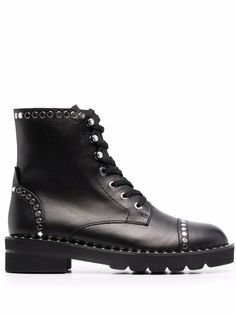 Stuart Weitzman ботинки Mila Lift с заклепками