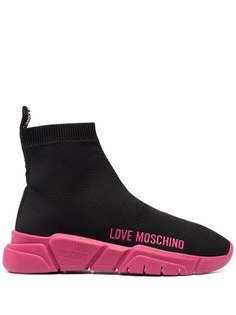 Love Moschino кроссовки-носки