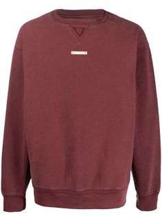 Maison Margiela толстовка с декоративной строчкой
