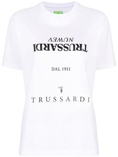 Trussardi футболка с логотипом