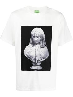 Trussardi футболка с фотопринтом