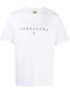 Trussardi футболка с логотипом