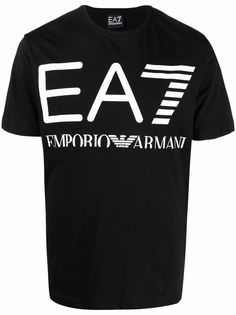 Ea7 Emporio Armani футболка с логотипом