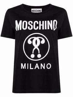 Moschino футболка с логотипом