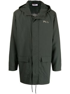 Fila куртка с капюшоном и логотипом