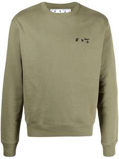 Off-White толстовка с логотипом