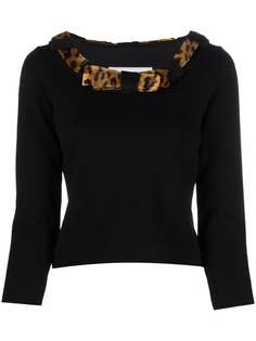 Moschino укороченный джемпер