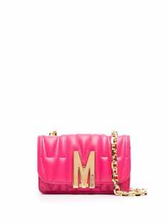 Moschino сумка через плечо с логотипом