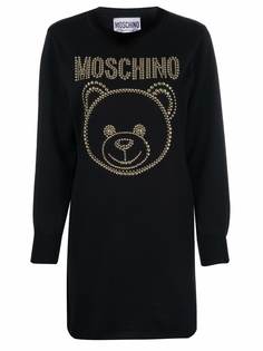 Moschino платье с заклепками