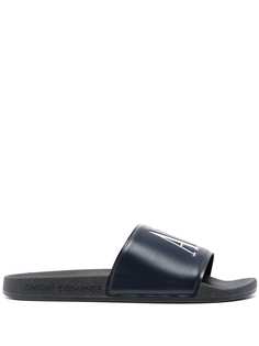 Armani Exchange шлепанцы с логотипом