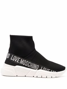 Love Moschino кроссовки-носки