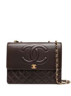 Chanel Pre-Owned стеганая сумка на плечо 1990-х годов с логотипом CC