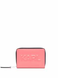 Karl Lagerfeld кошелек на молнии с логотипом