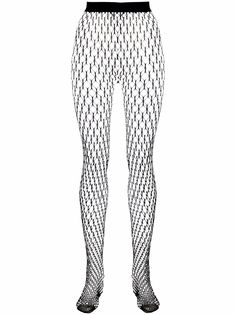 Wolford сетчатые колготки из коллаборации с Amina Muaddi
