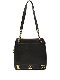 Chanel Pre-Owned сумка на плечо Triple CC 1995-го года