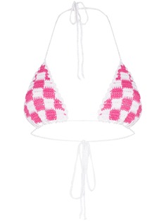 Frankies Bikinis лиф бикини Tia в технике кроше
